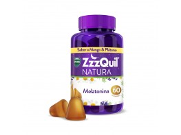 Imagen del producto ZzzQuil NATURA Gominolas de Melatonina 1mg y Valeriana 60u